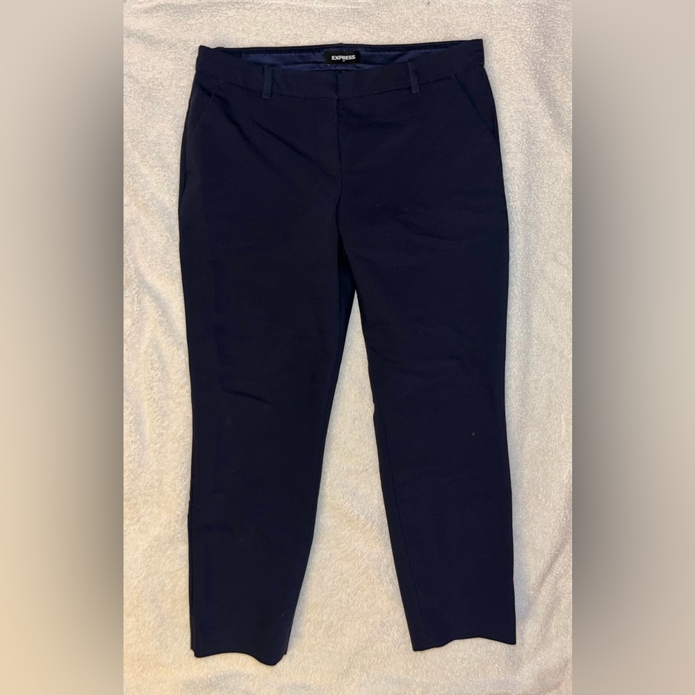 Express Columnist Ankle Mid Rise Pants